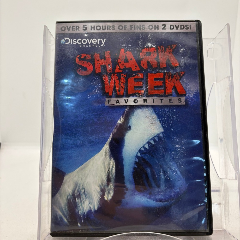 Discovery Channel Shark Week Favorites 2-Disc DVD Set Ocean of Fear Dirty Jobs